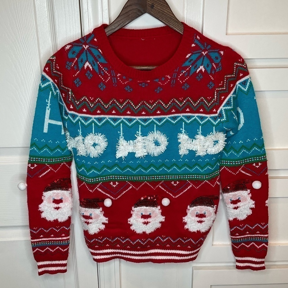 “Ugly Christmas Sweater” Perfect holiday party sweater - Picture 3 of 6